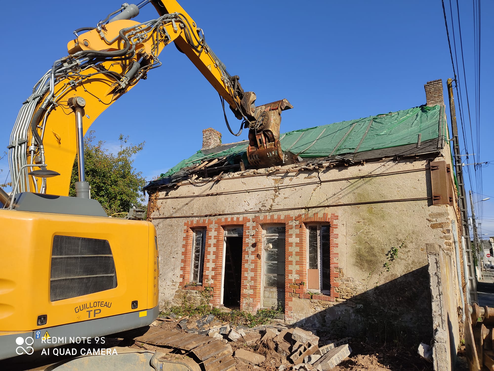 Démolition Loire Atlantique, Guilloteau TP